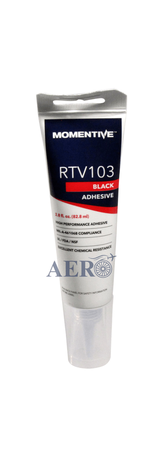 Momentive RTV103 Black FDA Silicone Sealant 82.8ml