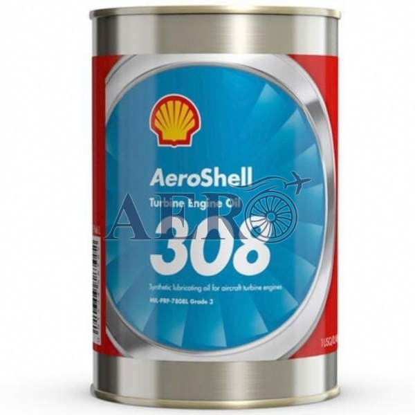 Aeroshell Tubıne Oil 308 MIL-PRF-7808L Grade 3