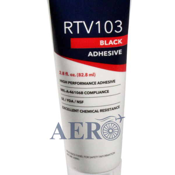Momentive RTV103 Black FDA Silicone Sealant 82.8ml